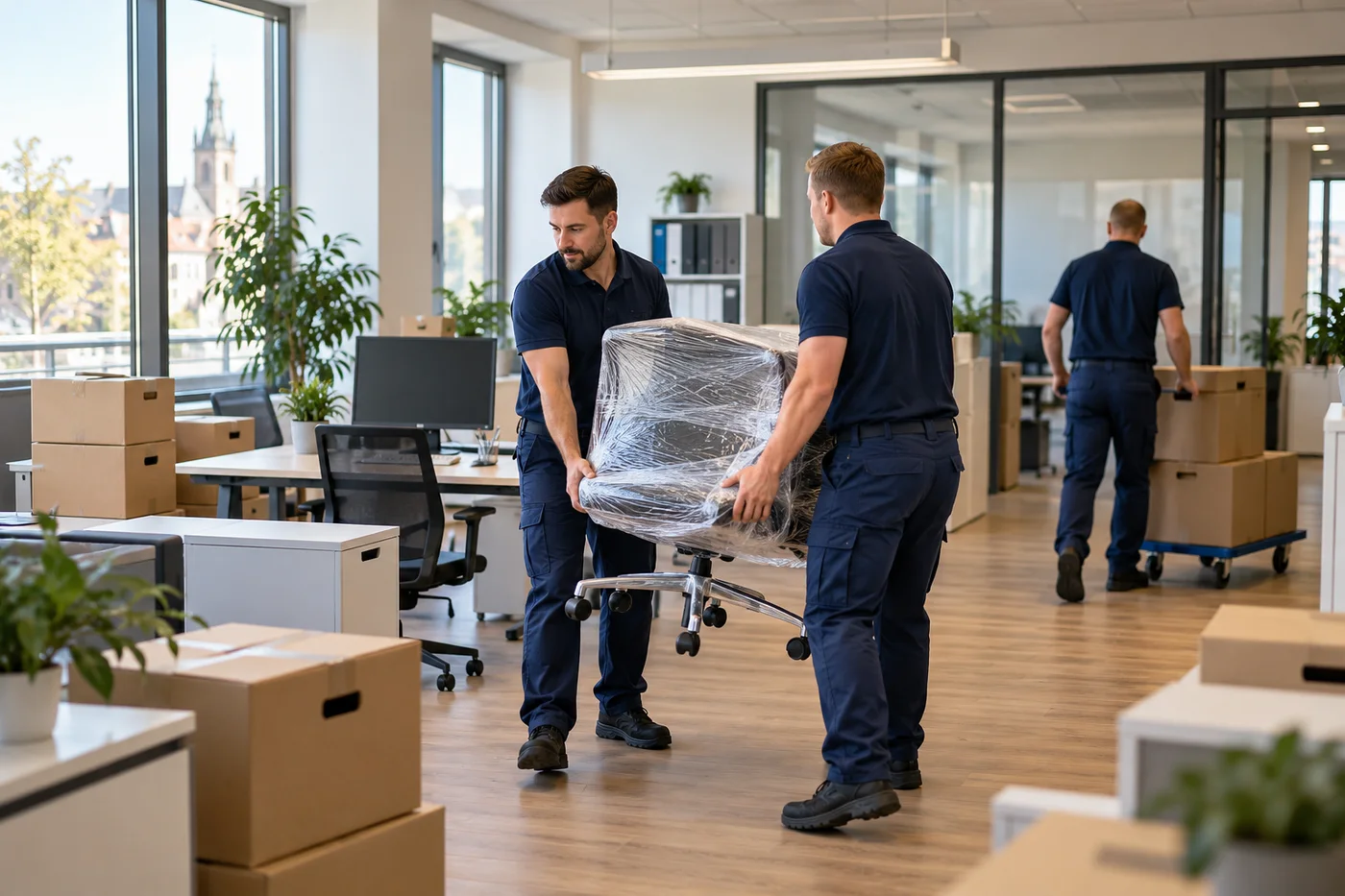 Umzug in Hamm: Transport und Montage mit EMAY Transport